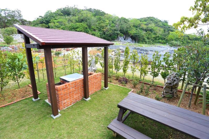Tabinoteitaku Karstvilla Motobu Exterior foto